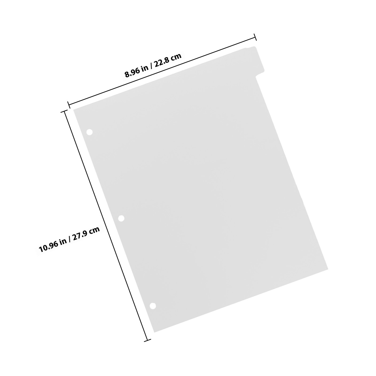 8매 프리미엄 PP 인덱스 디바이더, 6홀 호환 탭 디 - Tab Divider A4 리뷰 및 가격
