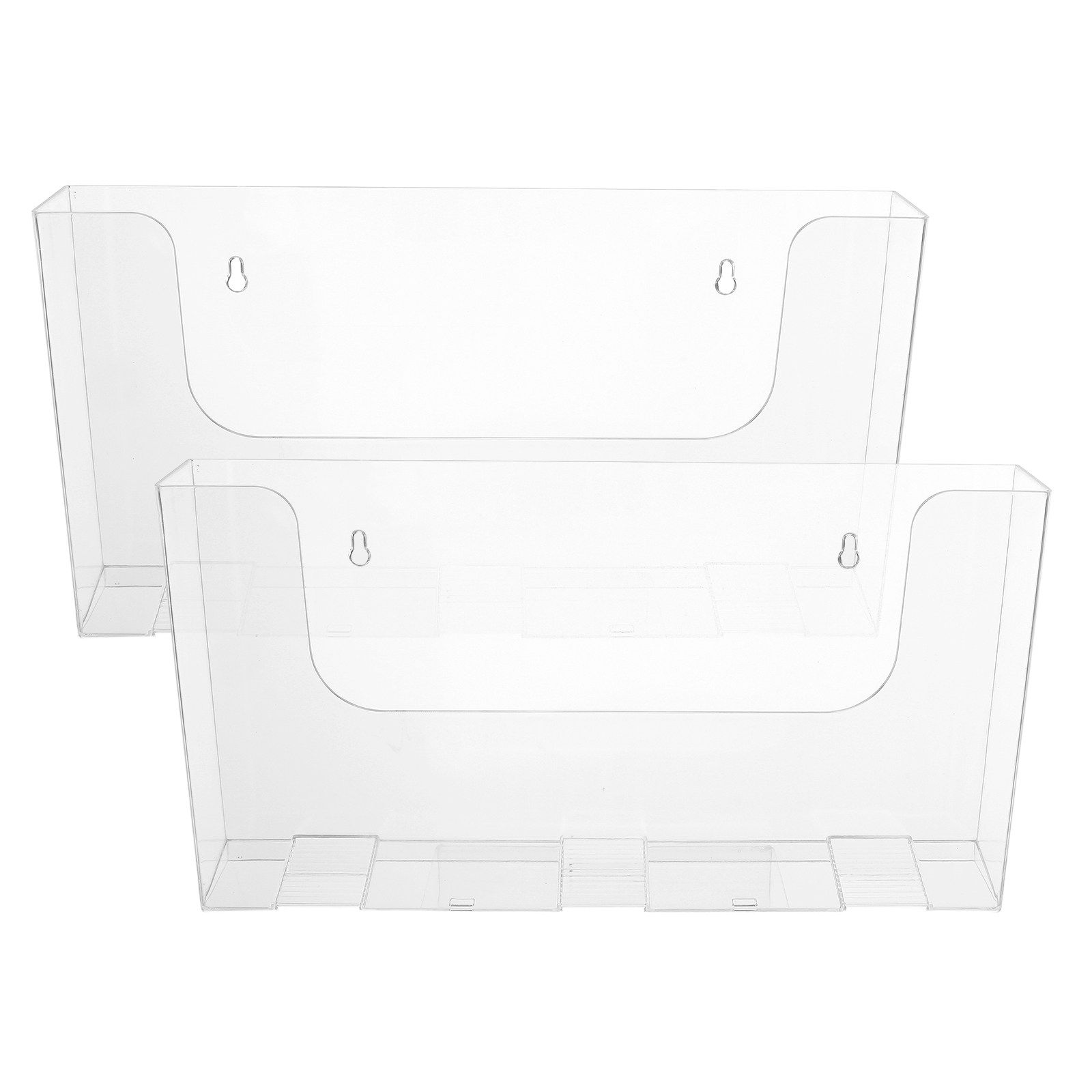 2개 세트 아크릴 벽걸이 파일 정리대, 공간 활용도를  - Magazine Holder Rack 리뷰 및 가격