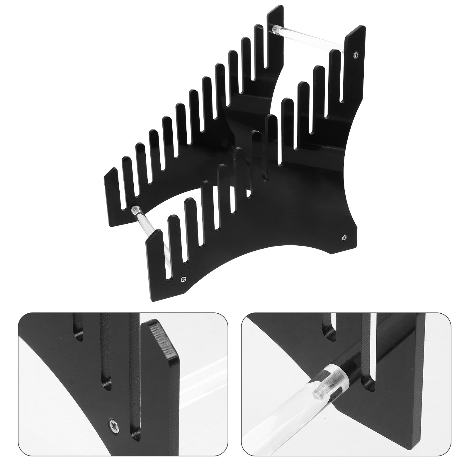 다층 아크릴 레코드 진열대, 대용량 데스크탑 정리대,  - Magazine Holder Rack 리뷰 및 가격
