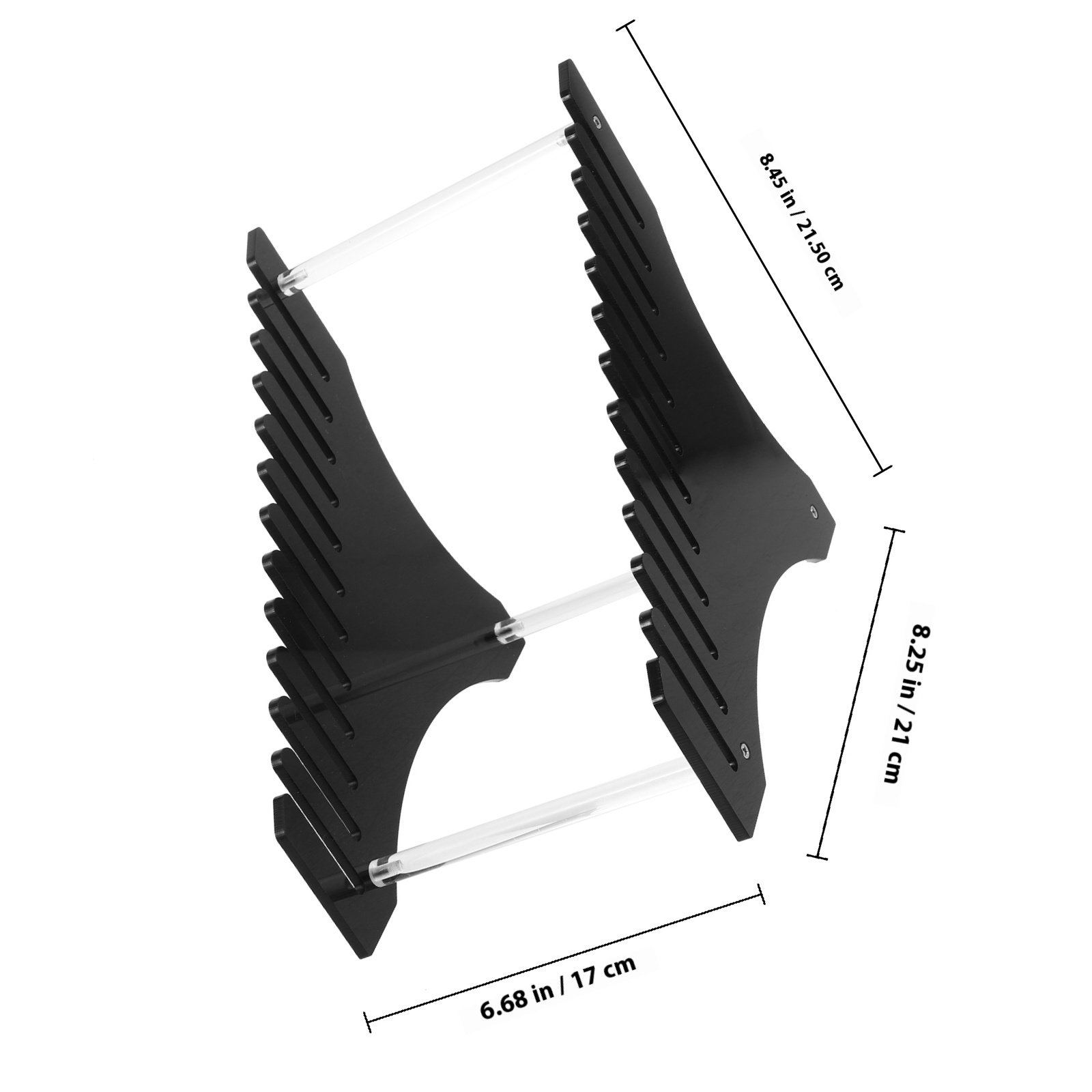 다층 아크릴 레코드 진열대, 대용량 데스크탑 정리대,  - Magazine Holder Rack 리뷰 및 가격