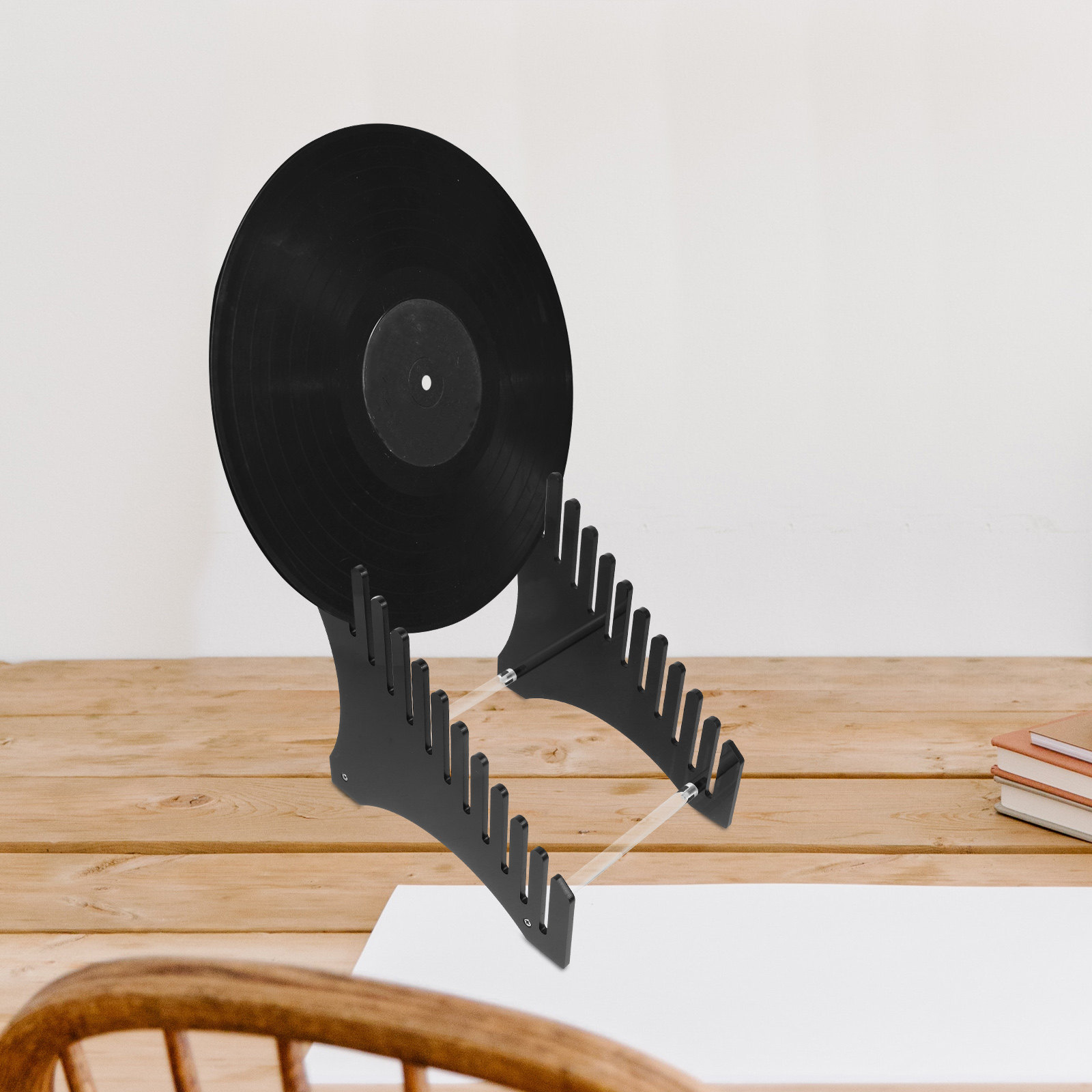 다층 아크릴 레코드 진열대, 대용량 데스크탑 정리대,  - Magazine Holder Rack 리뷰 및 가격
