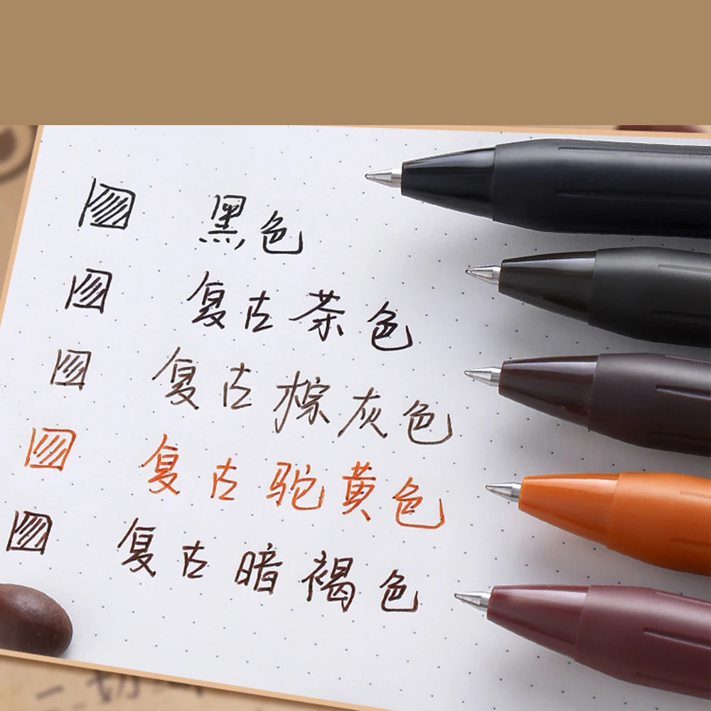 일본 ZEBRA 젤 펜 세트, 레트로 컬러, JJ15  - Pentel Pen Energel 리뷰 및 가격