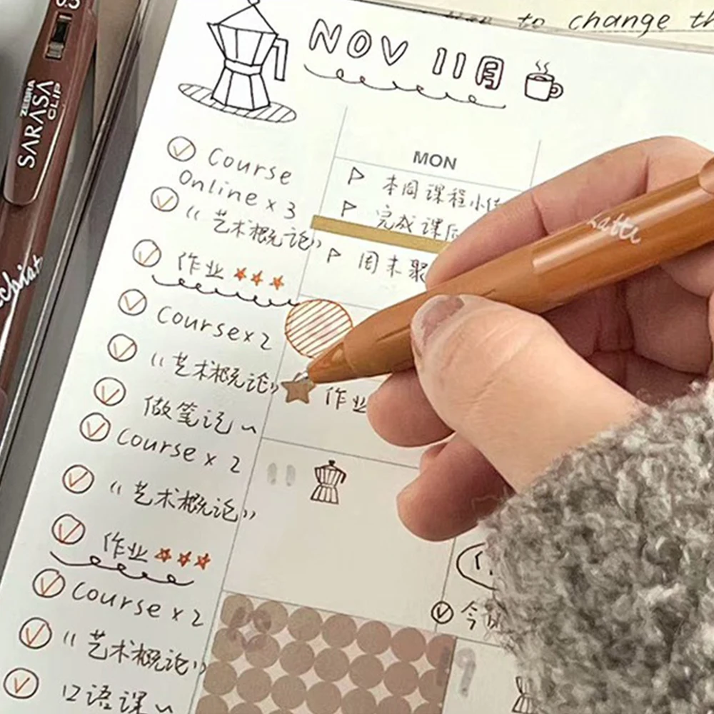 일본 ZEBRA 젤 펜 세트, 레트로 컬러, JJ15  - Pentel Pen Energel 리뷰 및 가격