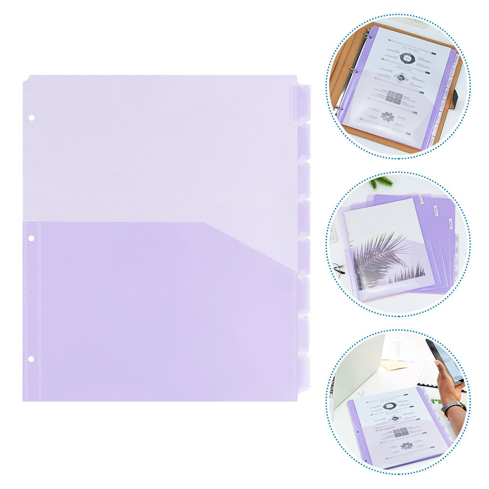 A4 플라스틱 바인더 디바이더 2세트, 3홀 삽입형 포 - Tab Divider A4 리뷰 및 가격